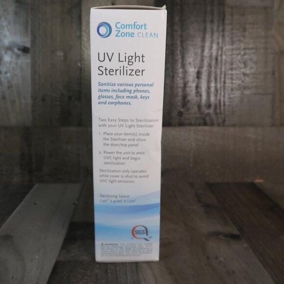 Comfort Zone Clean Portable UV Light Phone Sterilizer Sanitizer New in Box - Picture 5 of 7